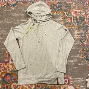 Double hood sweatshirt